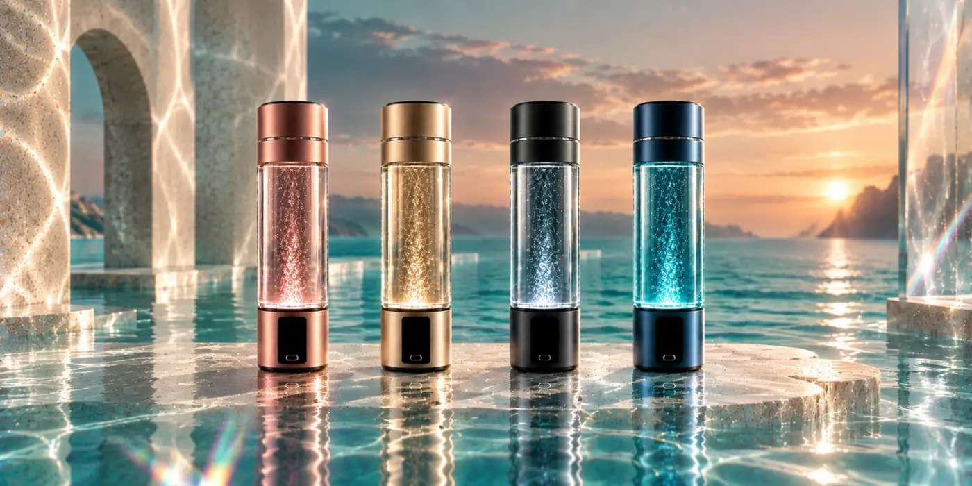 HALOQIRA molecular hydrogen water bottle