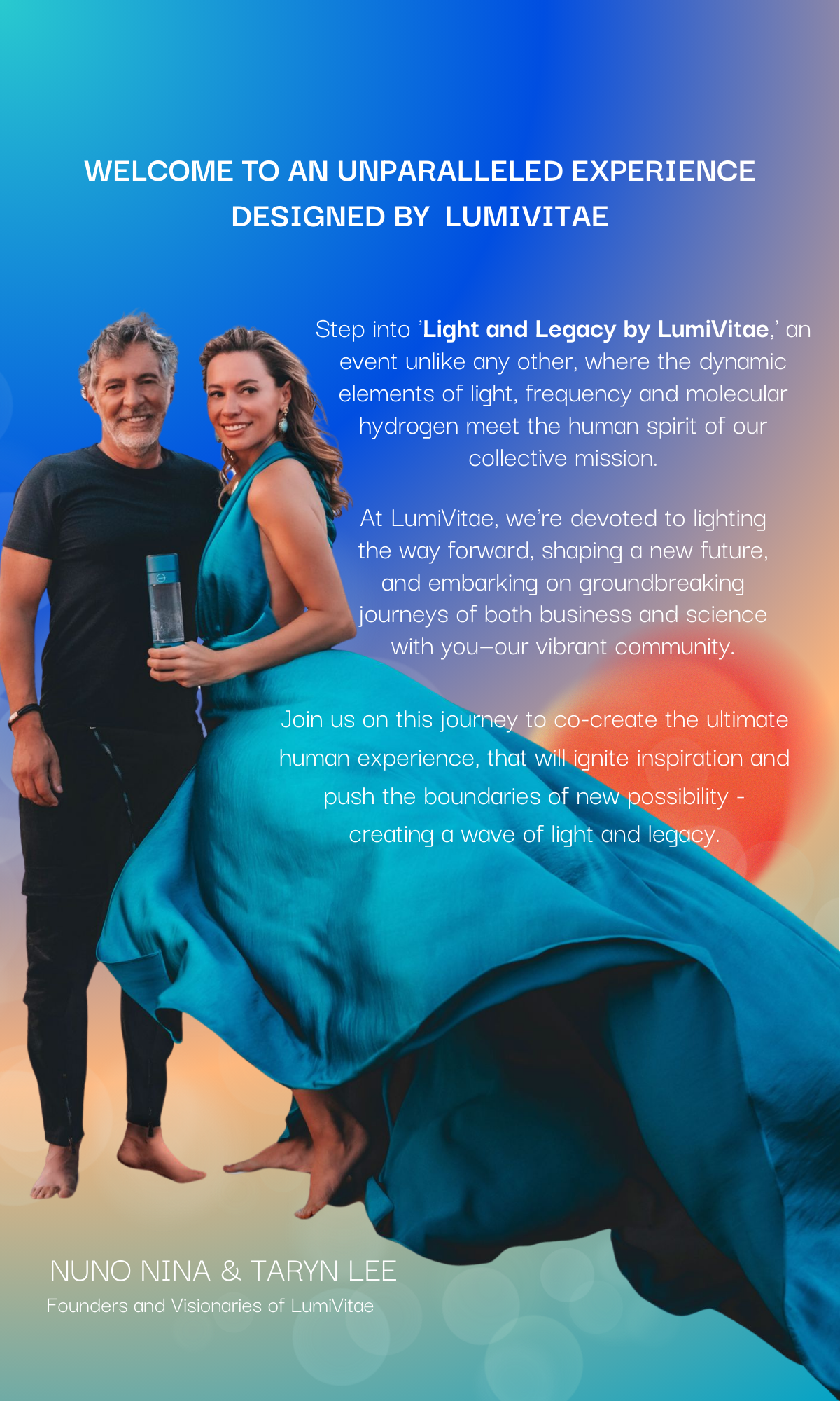 LumiVitae Event Ticket: Light & Legacy
