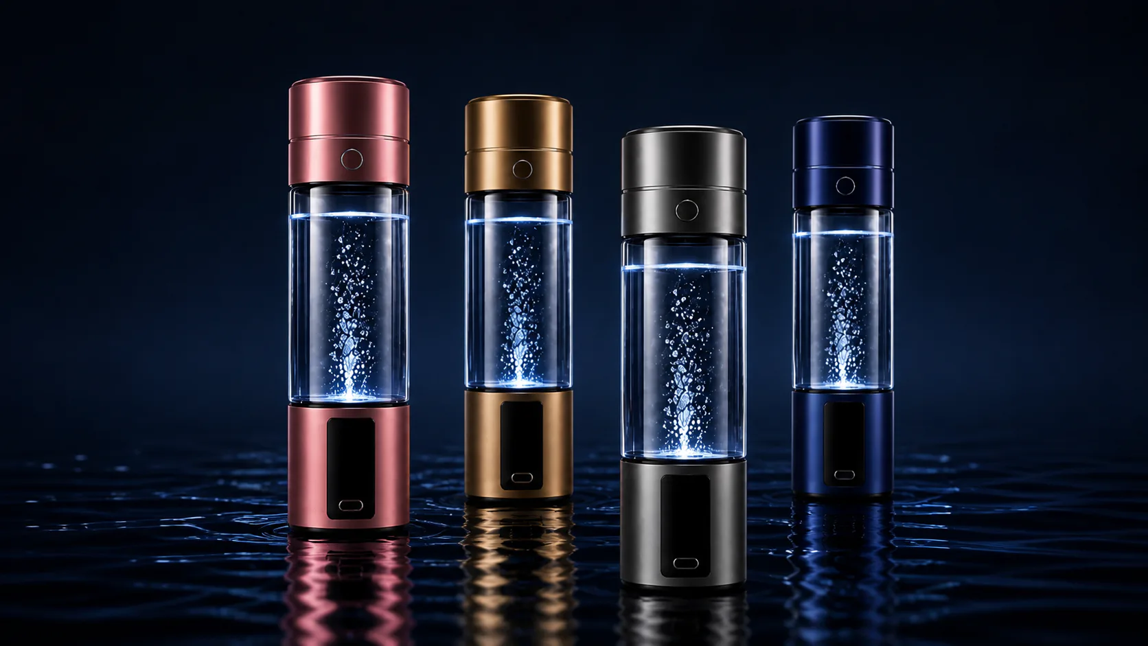 HALOQIRA molecular hydrogen water bottle