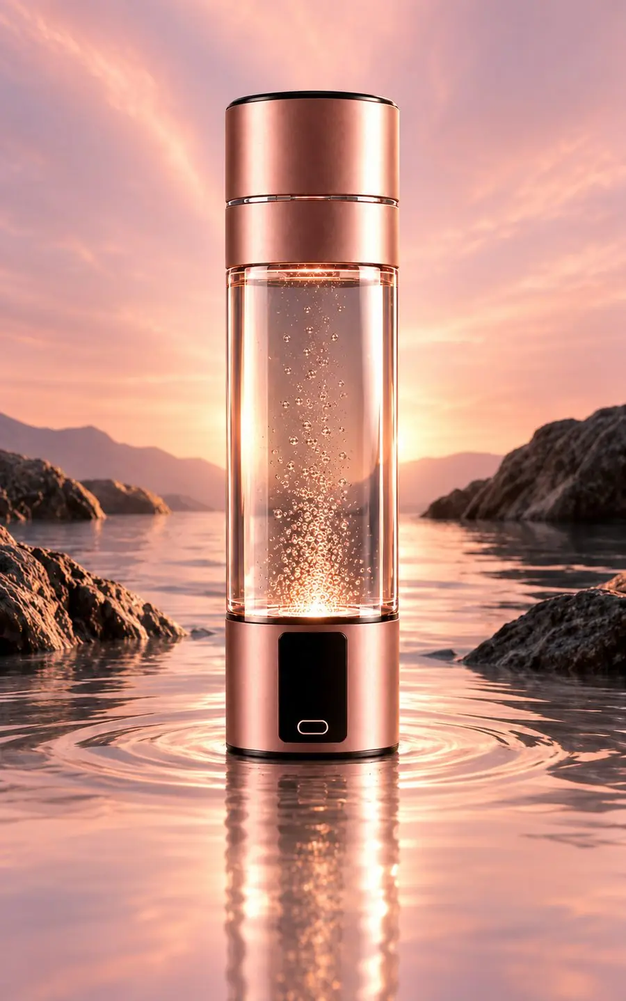 HALO QIRA in rose gold